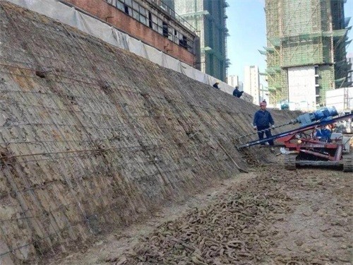 永定建筑边坡支护